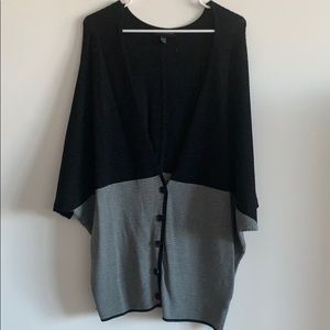 Lane Bryant oversized cardigan 3/4 sleeve